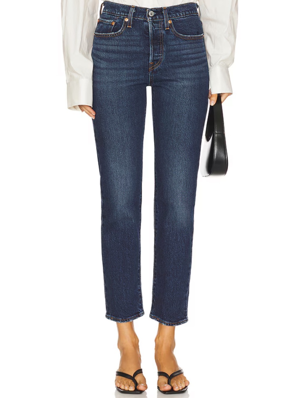 Levi’s Wedgie Straight Jeans in Indifferent Indigo